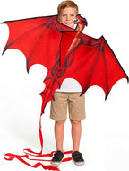 JOYIN Dragon Kites for Kids and Adults, Dragon Red Beach Kite for Outdoor Games - Image 4