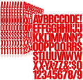 Letter Stickers, Mailbox Numbers, 1.5 Inch Waterproof Vinyl Alphabet | 1 1/2 by Llewyn