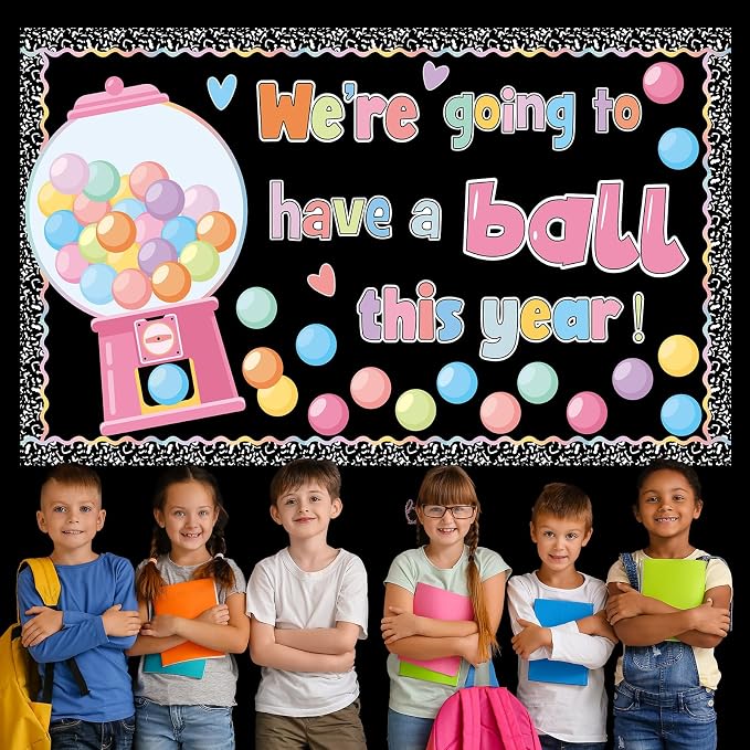 Gumball Machine Bulletin Board for Classroom Decorations Composition Notebook - Image 5