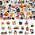 300Pcs Halloween Foam Stickers, Self-Adhesive Ghost Pumpkin Spider Stickers by Bonieset