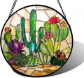 DASTOLL Stained Glass Window Hanging, and Mom 6.3 in by DASTOLL
