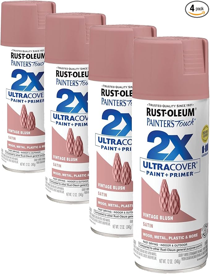 Rust-Oleum 299887 Painter's Touch 2X Ultra Cover Spray Paint, 12 oz, Satin by Rust-Oleum