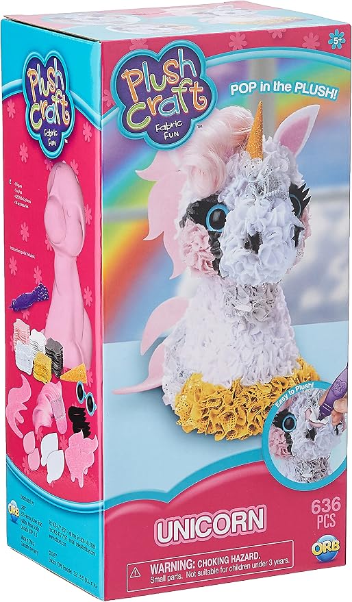 THE ORB FACTORY LIMITED 10027964 Plush Craft 3D Unicorn by Unknown