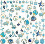 30pcs Mixed Enamel Charms Pendants by JulieWang-FortheLoveofHandmade