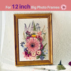 A4 Large Dried Pressed Flowers for Resin Purple Pressed Flowers Real Dry - Image 6