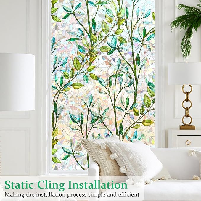 Stained Glass Window Film Decorative - Image 5