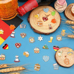 MARFOREVER 40Pcs/20 Pairs Oktoberfest Charms - Image 2