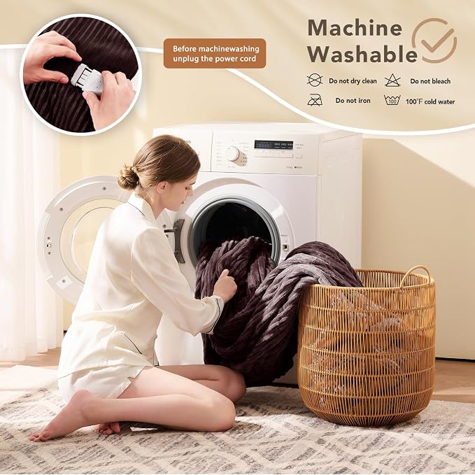 Homemate Electric Heated Blanket King Size - Image 7