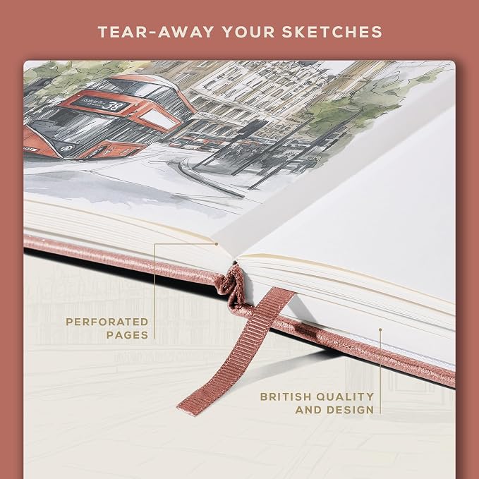 Beechmore Books A4 Mixed Media Sketchbook - Image 6