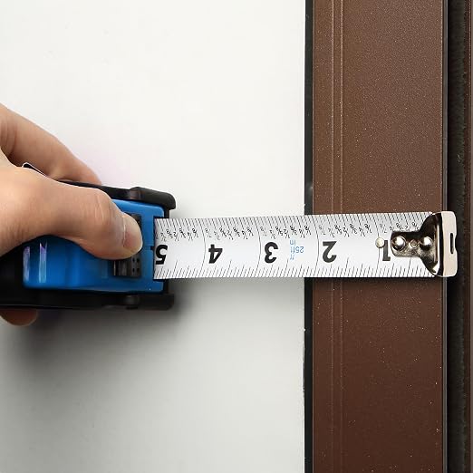 Mr. Pen- Retractable Tape Measure 25 ft, Light Blue, Easy Read | Steel - Image 7
