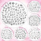 400 Pcs Silver Charms for Jewelry Making, Wholesale Bulk Lots Tiny Assorted - Image 5