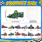 120pcs Race Car Cutouts Racing Theme Bulletin Board Decoration Back to School - Image 2
