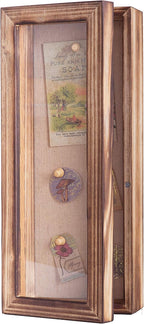 Freezing point Shadow Box Frame 5x12.5 Flower Shadow Box Pin Display Case - Image 3