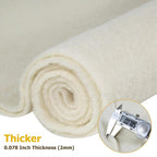 120" x 39" Wool Felt Fabric, Pure Merino Felt Fabric - Image 3