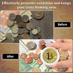 10PCS Clear Coin Capsules, Coin Holders - Image 6