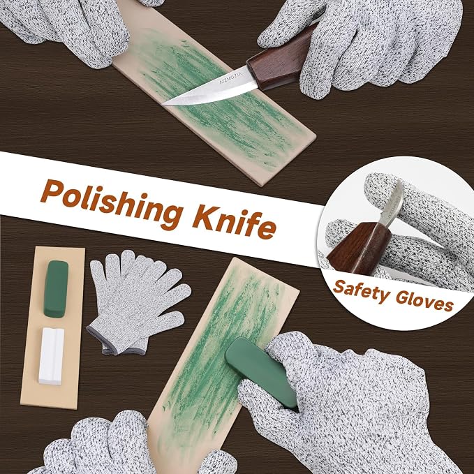 Wood Carving Kit for Beginners – 25pcs Whittling Knife Kit Wood Carving Tools - Image 6