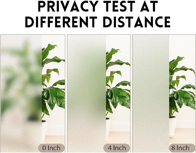 KESPEN Frosted Window Privacy Film Heat Control UV Sun Blocking Glass Stickers - Image 5