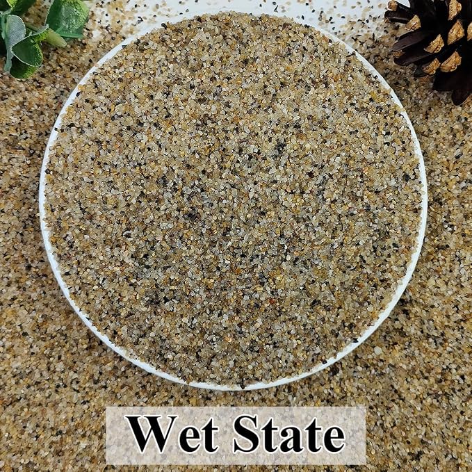 YISZM 5lbs Aquarium Gravel, 1/16" Natural River Rocks Succulent Cactus Pea - Image 2