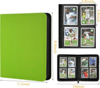 4 Pocket Ringless Side Loading Trading Card Binder, 160 Cards PU Fixed Page - Image 2