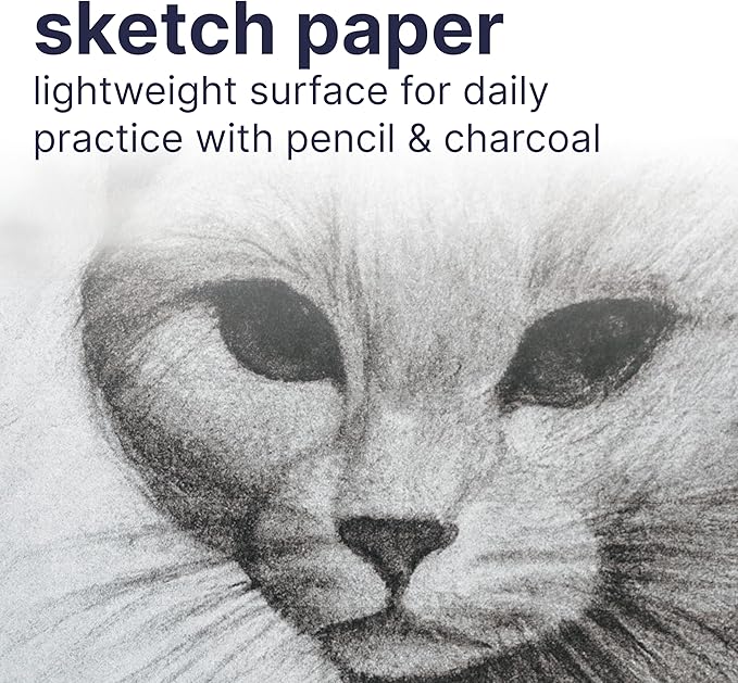 Strathmore 200 Series Sketch Pad, 8.5x11 inch, 100 Sheets, Side Wire - Image 5