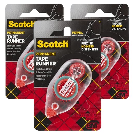 Scotch 6061 Scotch Double Sided Adhesive Roller Tape Runner, Photo-Safe Adhesive by Unknown