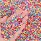 DIYASY 180g Fake Sprinkles, 6.35 oz Non-Edible Resin Sprinkles Faux Plastic by HandicraftsandDecoration