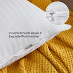 Oubonun 24 x 24 Throw Pillow Inserts, Firm and Fluffy Decorative Square Pillows - Image 5