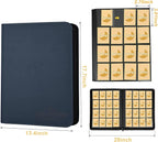 Trading Card Binder 16 Pocket, Foalgo PU Cover Card Binder - Image 2