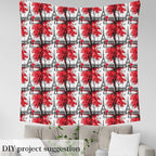 Erosebridal Eiffel Tower Flannel Fabric by The Yard Couple Valentine Soft Not - Image 3