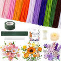 Cwczhi 600 PCS Pipe Cleaner Flower Kit, 12 Colors Pipe Cleaners Craft | by Unknown