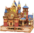 DIY 3D Wooden Puzzles for Adults, Alnwick Castle Miniature House Kit by LogicTwist