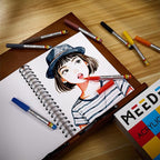 MEEDEN Mixed Media Paper Pad: 8" x 10" 112lb/165gsm Spiral Bound Mixed Media - Image 8