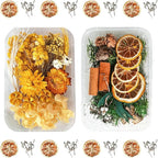 2PCS Dried Flowers Kit, Natural Dried Flowers Kit by Unknown