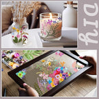 Nuanchu Small Dried Flower for Craft Resin Mini Pressed Flowers Bulk Real Tiny - Image 7