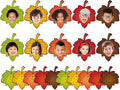 gisgfim 80Pcs Fall Cutouts Maple Leaves Decorations Bulletin Board Autumn Theme by gisgfim