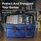 Board Game Bag - Fits 7 Standard Boxes - Carry - Padded - Image 2
