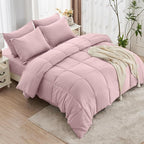 JOLLYVOGUE Twin XL Comforter Set, Ultra-Soft Bed in a Bag Twin XL Size 5 Pieces - Image 9