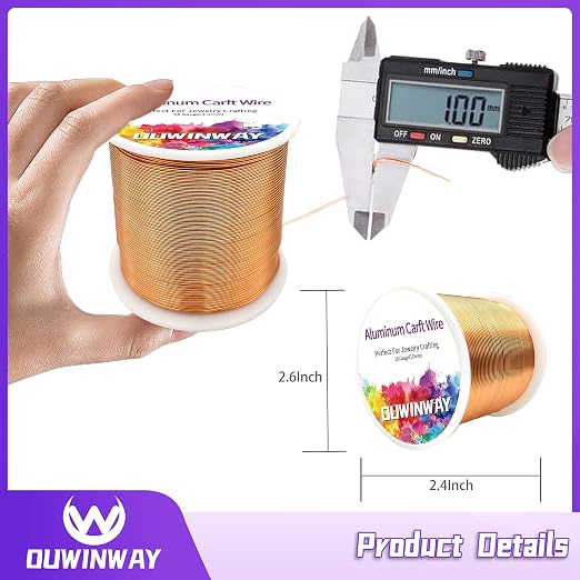 18Gauge Copper Aluminum Crafts Wire 260FT, - Image 2