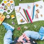 Cute Cartoon Art Supplies Vinyl Stickers Pack - Image 5