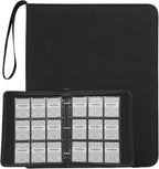 Card Binder – 720 Capacity, Zippered Trading Card Holder by Unknown