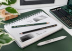 Faber-Castell Pitt Graphite Matte Pencil Set, Metal Tin of 6 Graphite Pencils - Image 5
