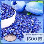 1500PCS 6mm Resin Rhinestones Bulk - Image 2