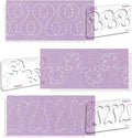 3Pcs Free Motion Quilting Templates by Kapyoo