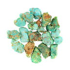 ColouredRocks 50 carats. Tibetan Turquoise Crystals, Raw Stones, Rough Gemstones by ColouredRocks