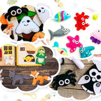 12" x 12" Squares Felt Sheets Fabric, 1mm Thick Halloween Christmas Fabric Fall - Image 4