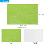 PATIKIL Light Green Shiny EVA Glitter Foam Sheet 11.8 x 7.9 Inch 2mm Thick - Image 2