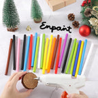 72pcs Colored Hot Glue Sticks, 0.43x8in 12 Colors Hot Melt Glue Sticks Standard - Image 7