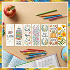 40-Set Bookmark Making Kit, 300GSM Blank Cardstock, 10 Spare Practice Cards - Image 6