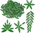 Yoption Petal Mosaic Tiles for Crafts, 200g Flower Leaf Ceramic Mosaic Tiles by Yoption