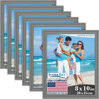 Icona Bay 8x10 Picture Frames, 6 Pack, Contemporary, Inspirations | These Icona - Image 2